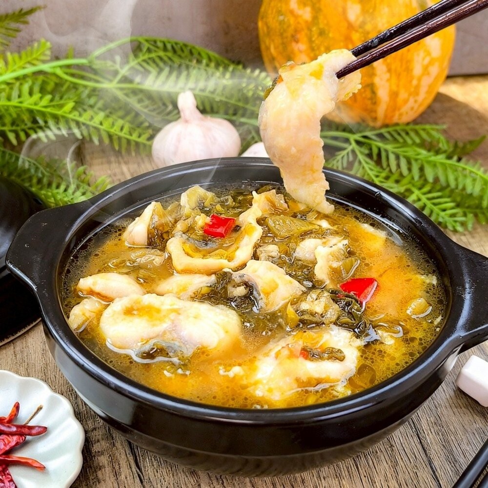 正宗酸菜魚(每盒430g±10%)【海陸管家】滿額免運 酸湯魚 重慶口味-細節圖2
