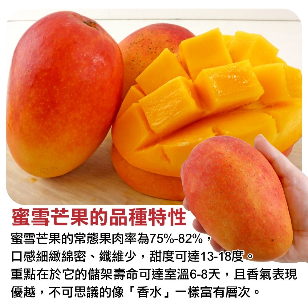 純正台東蜜雪芒果2.5kg±10%含箱 0運費【果農直配】-細節圖5