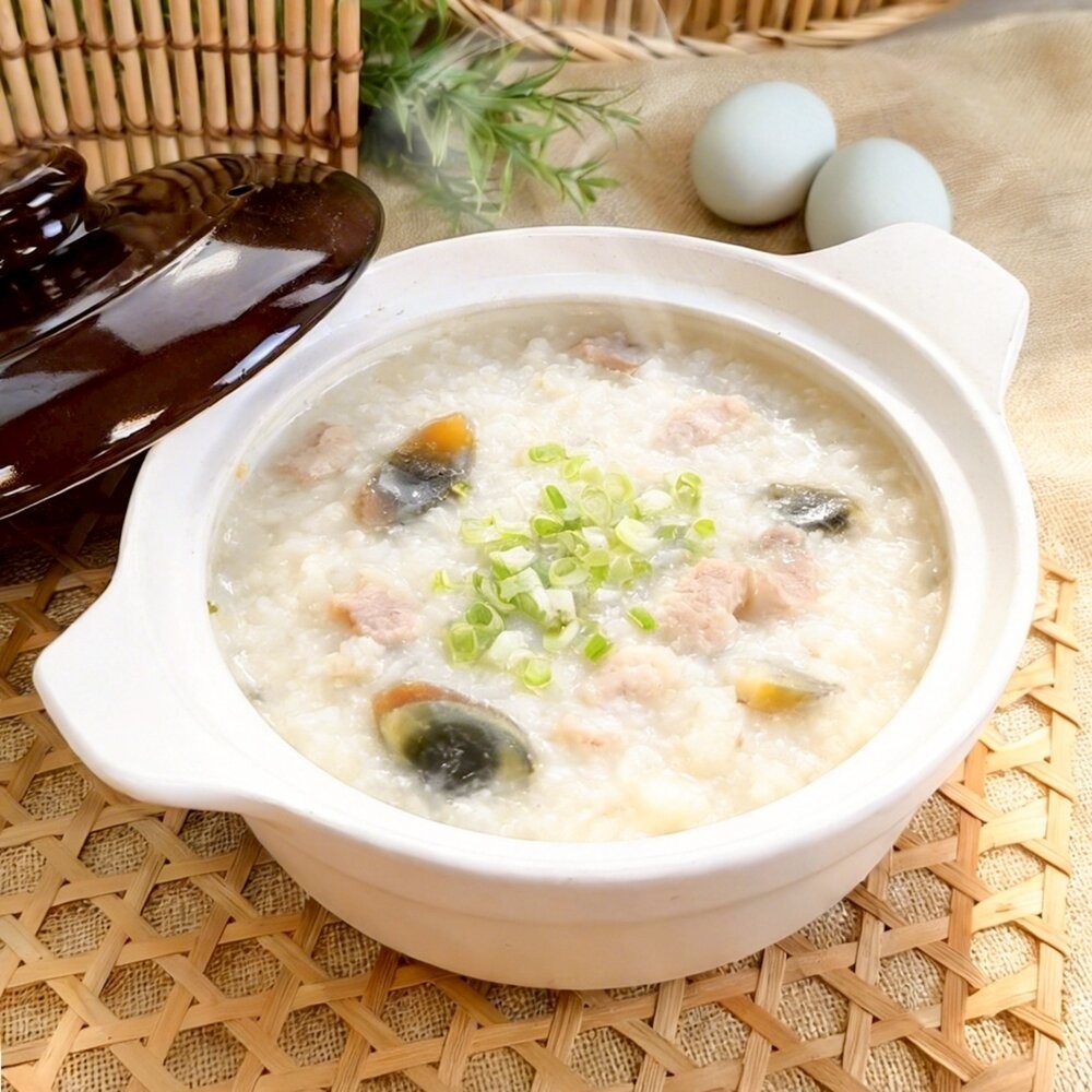 618下殺 皮蛋瘦肉粥1+1 共2包組(每包550g±10%)【廚鮮食代】滿額免運 知名KTV御用/個人粥品/個人調理包-細節圖2
