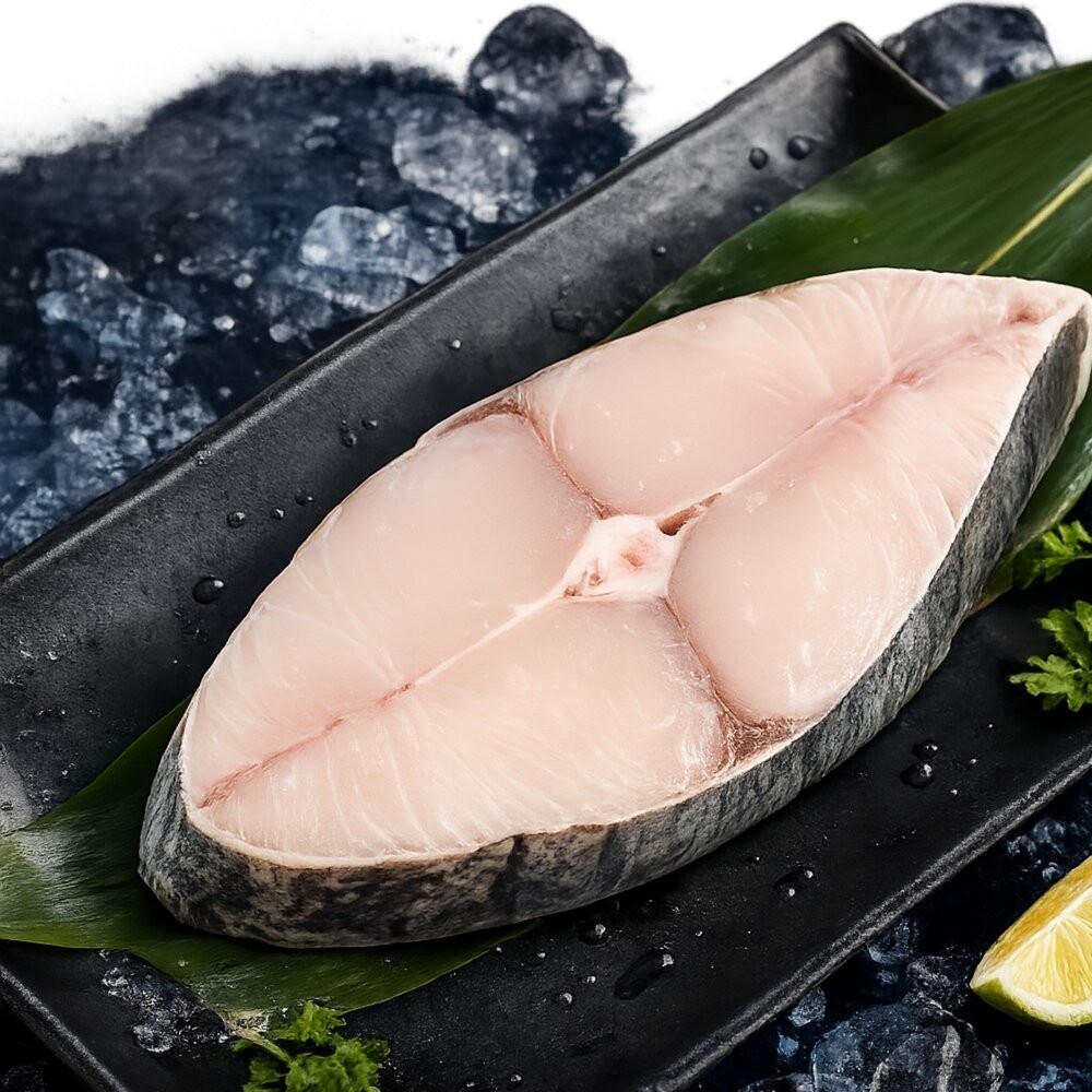 鮮凍3XL土魠魚切片(每片420g±10%)【天天鮮配】滿額免運 厚切魚排/營養美味/家庭料理必備-細節圖2