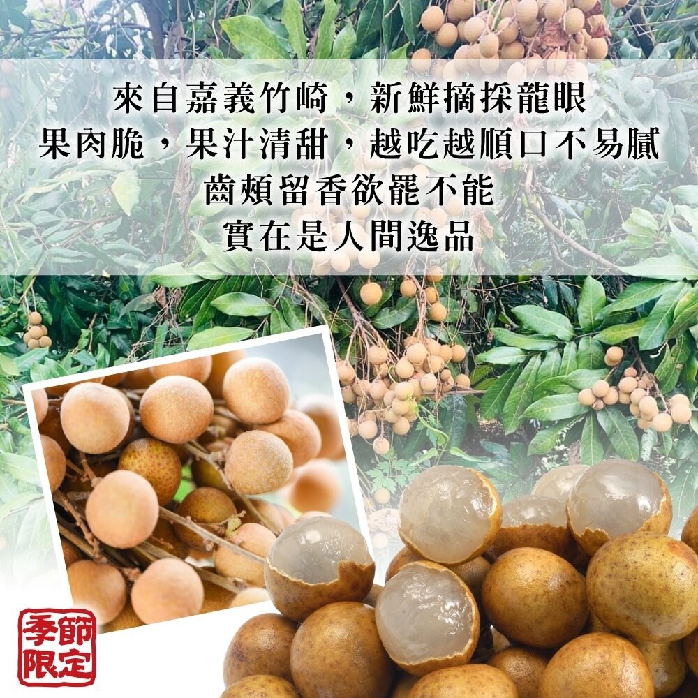 台灣老欉新鮮龍眼 0運費【果農直配】-細節圖2