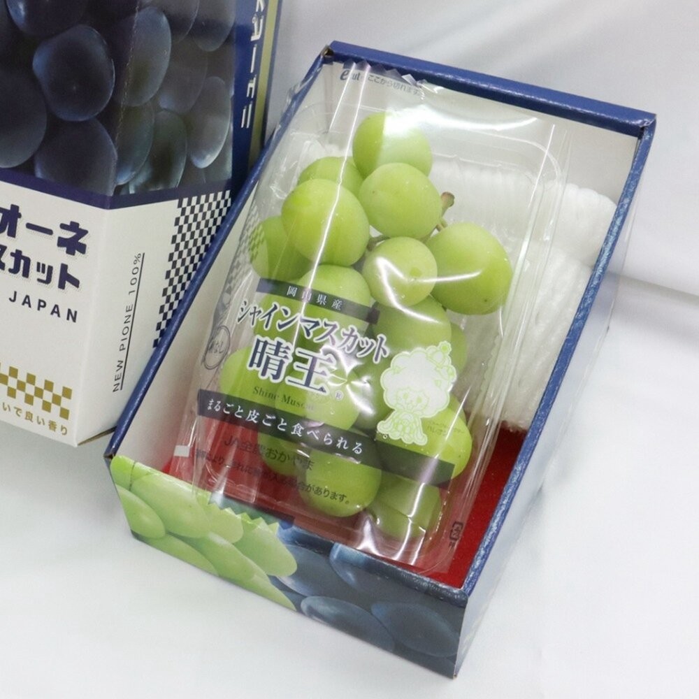 日本岡山晴王麝香葡萄(每串350g±10%含盒) 0運費【果之蔬】-細節圖2