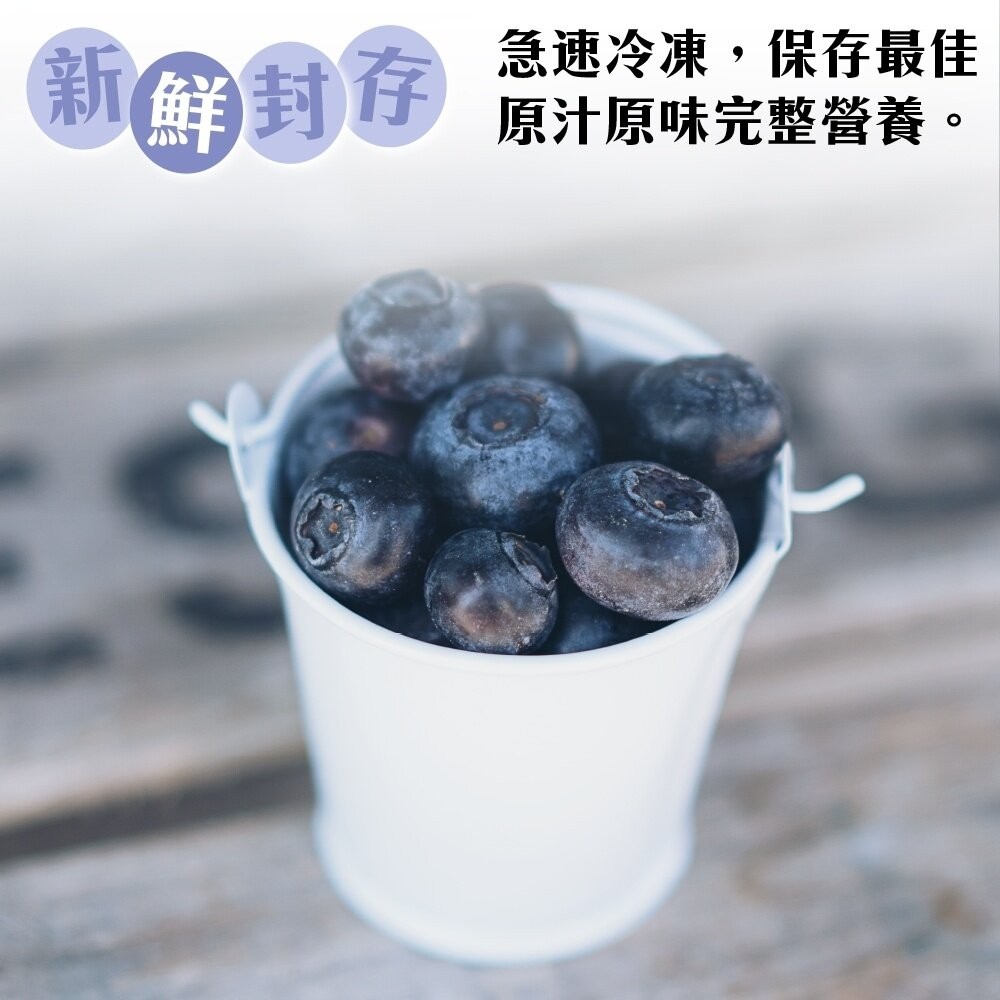 冷凍加拿大野生藍莓家庭原裝包(每包1kg±10%)【海陸管家】滿額免運-細節圖6