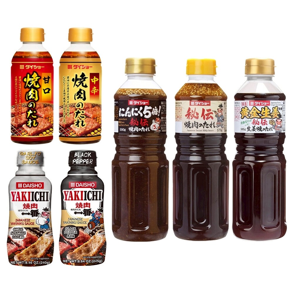 日本Daisho 大昌 甘口/中辛/秘傳/大蒜五倍燒肉醬/一番黑胡椒/一番蒜蓉 味噌 唐辛子 烤肉醬 燒肉醬-細節圖2