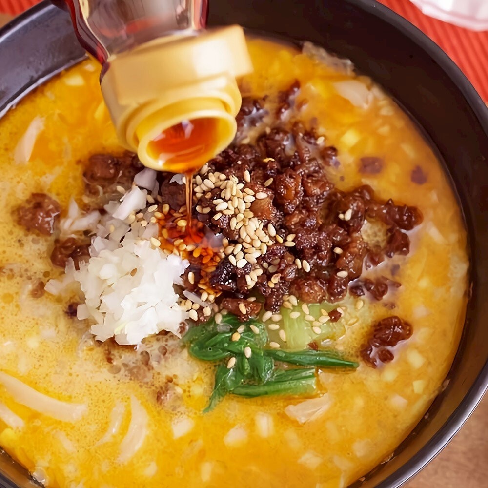 日本九鬼 胡麻辣油/香辛胡麻辣油(每罐45g) 辣椒油 調味油 沾醬 胡麻-細節圖6