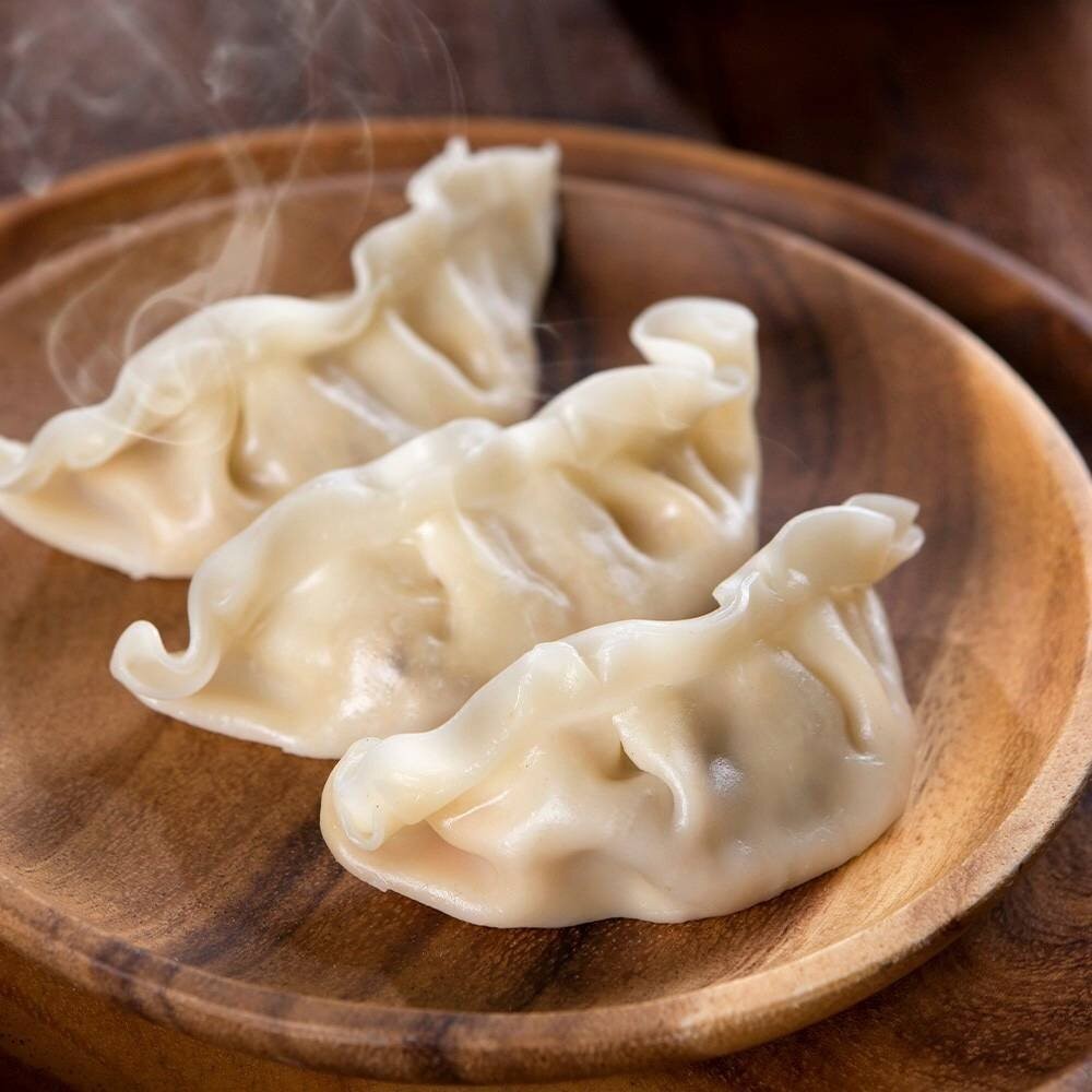 奇巧冷凍豬肉熟高麗菜水餃(每包約100顆/1700g±10%)【天天鮮配】滿額免運 餃子 豬肉水餃 豬肉餃子 高麗菜餃-細節圖2