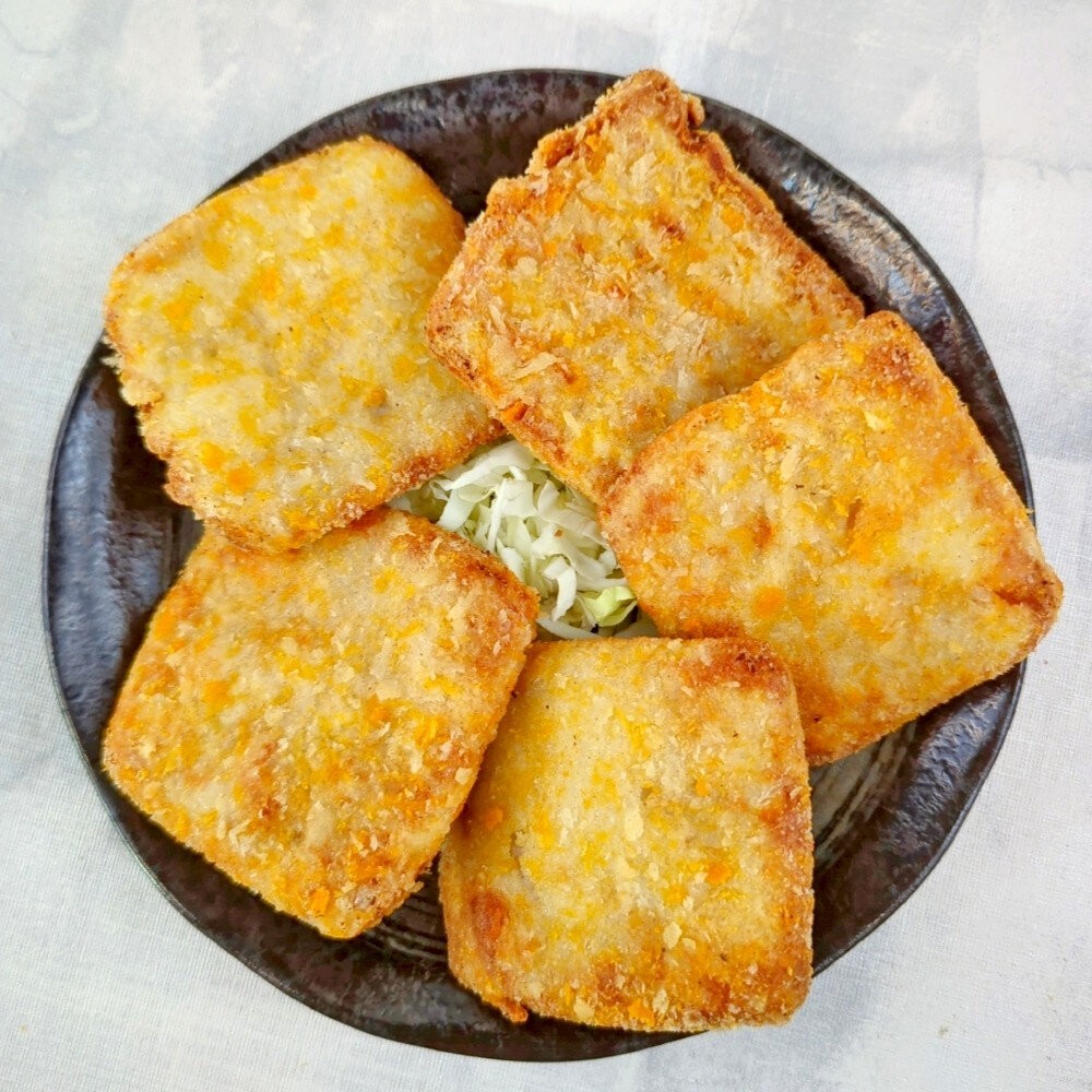 黃金海鮮排(每包4片/240g±10%)【天天鮮配】炸魚排-細節圖2