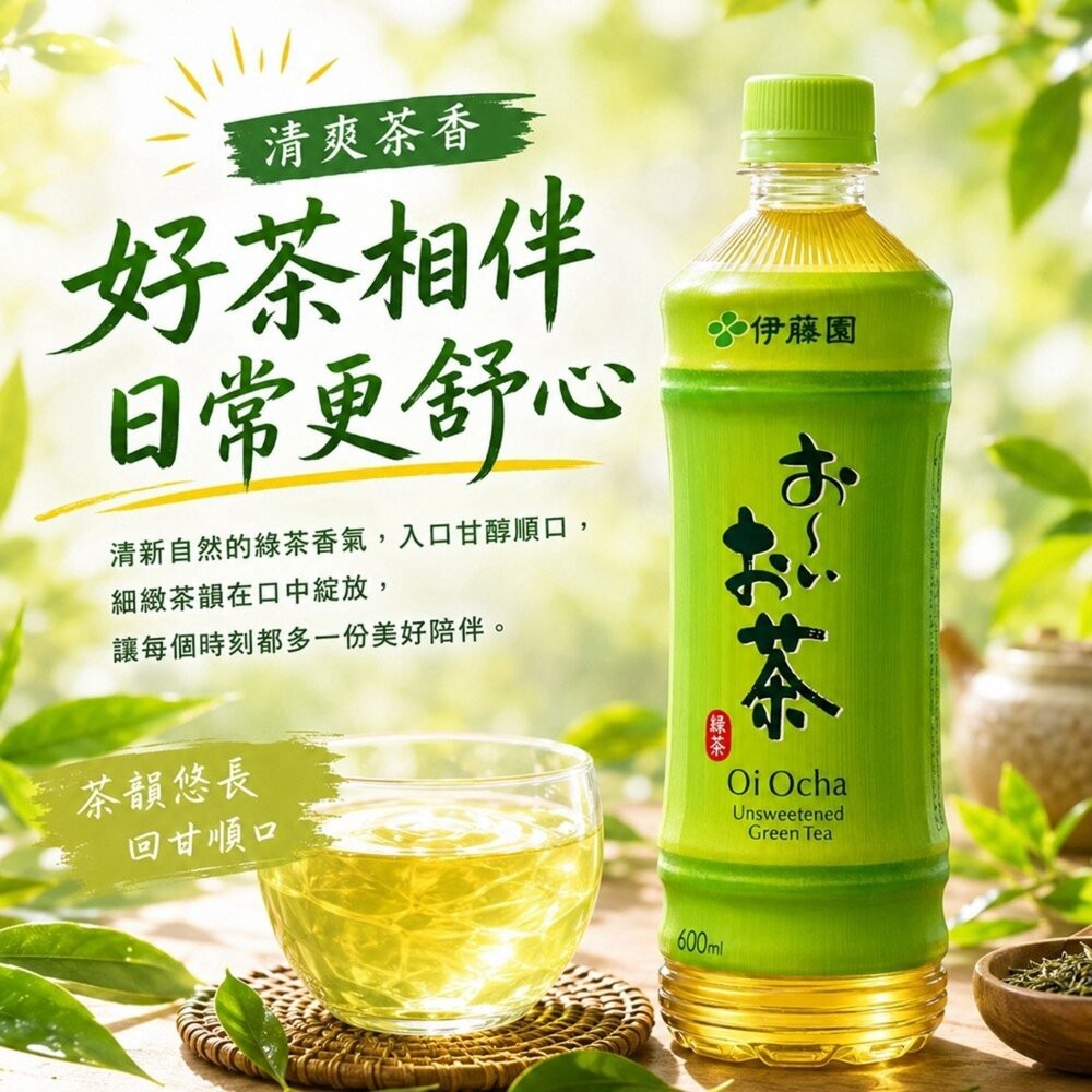 日本伊藤園 綠茶/濃厚綠茶/檸檬綠茶/黑豆茶 日本原裝 黑豆水 檸檬茶 綠茶 無糖茶-細節圖8