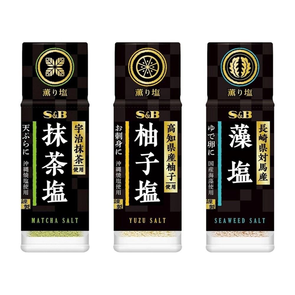 日本SB 抹茶鹽條/柚子鹽/水煮藻鹽-細節圖2