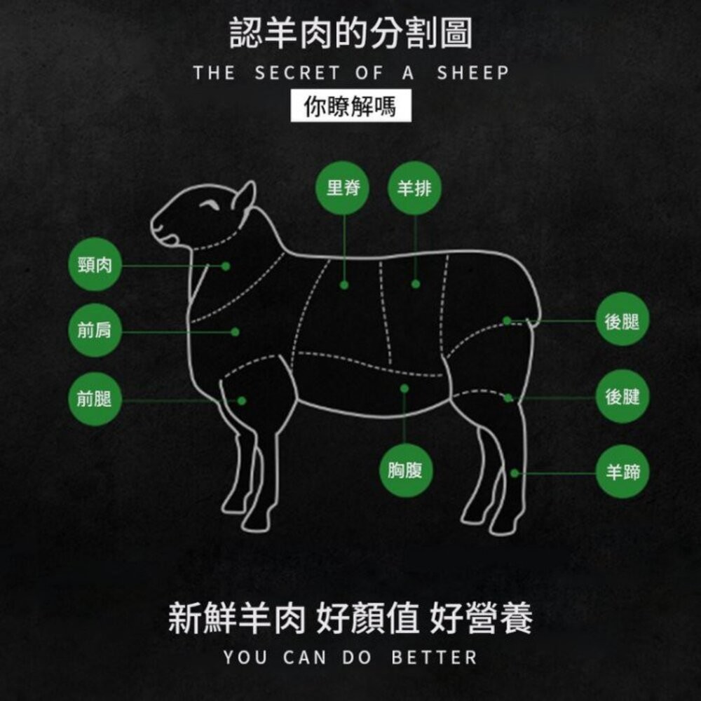 紐西蘭金典小丁骨羊肉塊(每包250±10%)【海陸管家】滿額免運-細節圖5