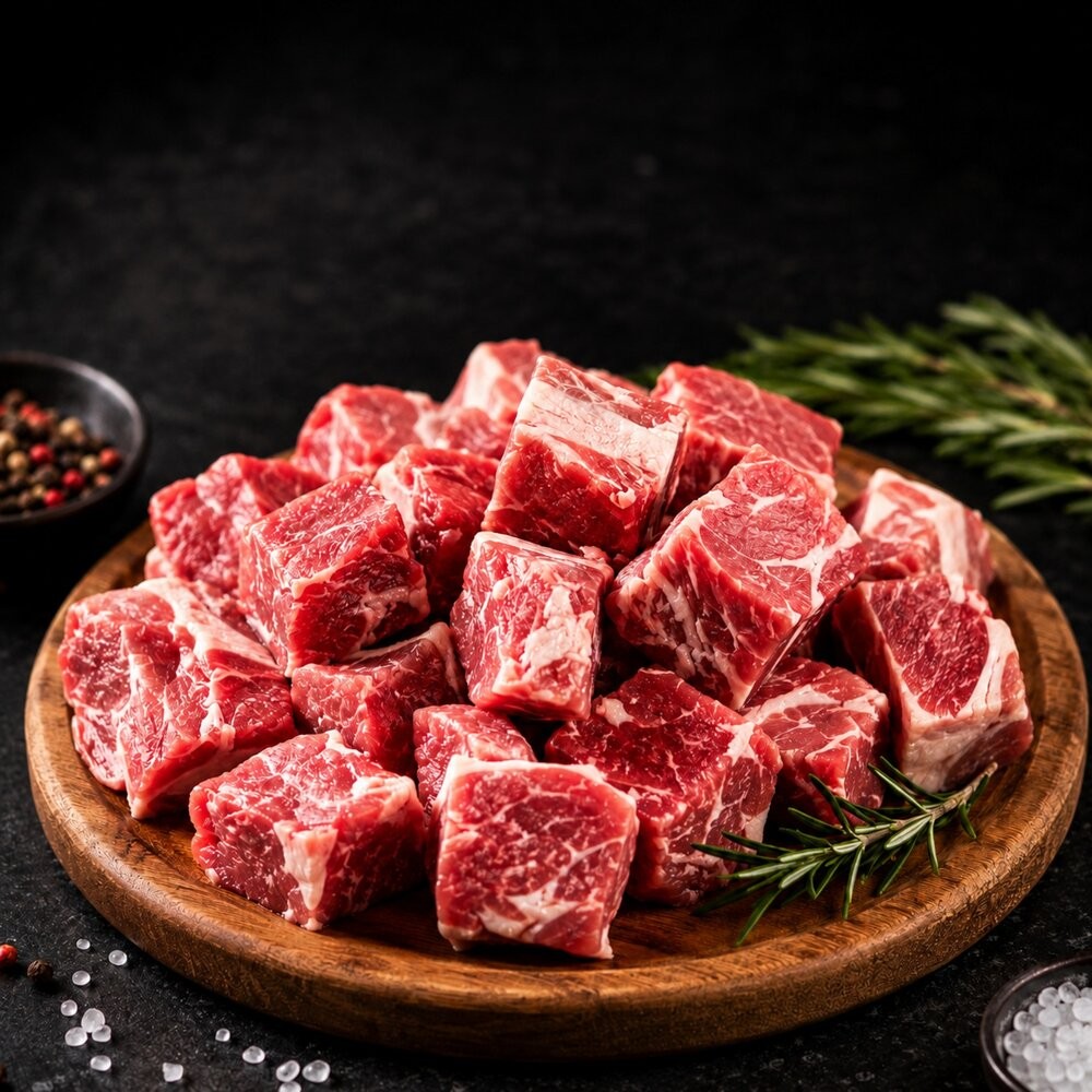 紐西蘭嫩肩骰子羊肉(每包200±10%)【海陸管家】滿額免運-細節圖2