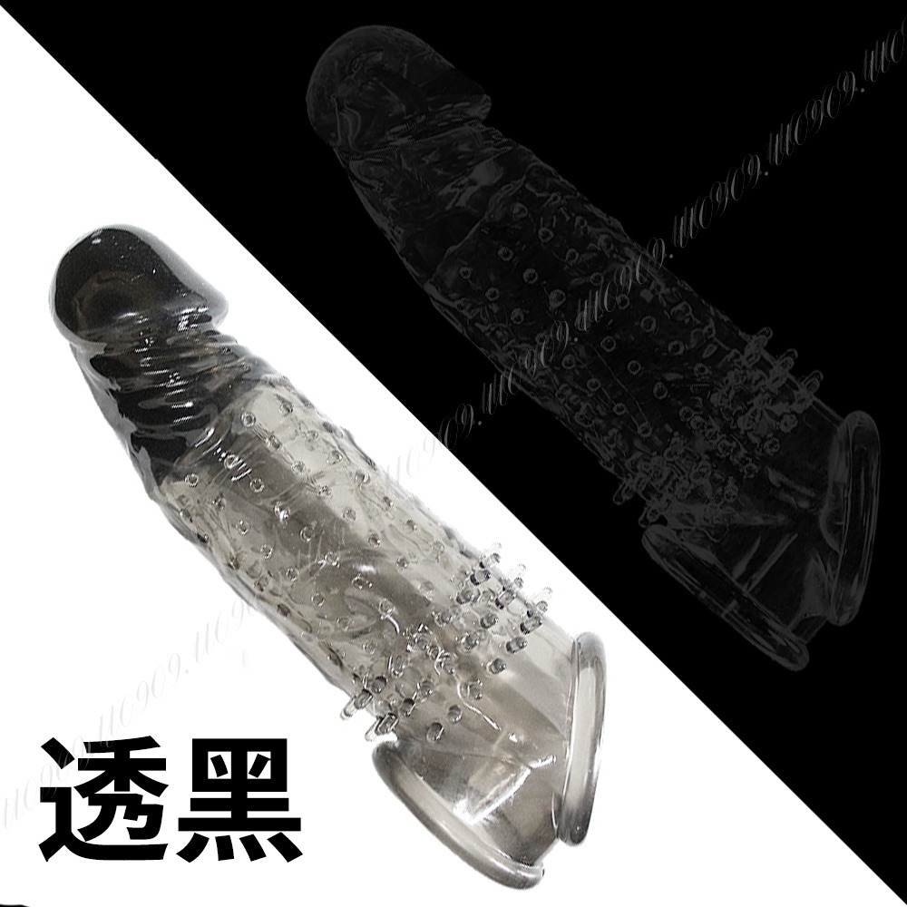 💎現貨💎 男人變身大鳥加強套 加大 加粗 鎖精 老二套 GG 持久 延時 情趣用品 加強套 增長 增粗-規格圖2