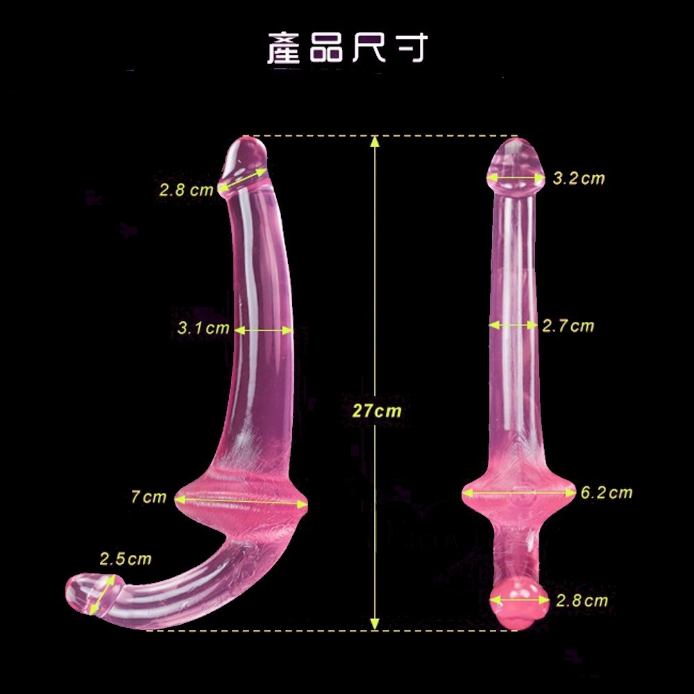 💎現貨💎 女女專用 雙享按摩棒 情趣用品 老二按摩棒 假屌 老二套 按摩棒情趣 肉棒 陽具 跳蛋 穿戴-規格圖2