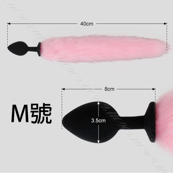 💎現貨💎 極度挑逗 尾巴肛塞(可拆卸)  肛塞 尾巴 拉珠 情趣用品 情趣按摩棒 菊花 跳蛋 按摩棒 肛門-規格圖2