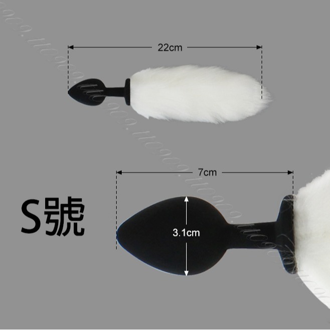 💎現貨💎 極度挑逗 尾巴肛塞(可拆卸)  肛塞 尾巴 拉珠 情趣用品 情趣按摩棒 菊花 跳蛋 按摩棒 肛門-規格圖3