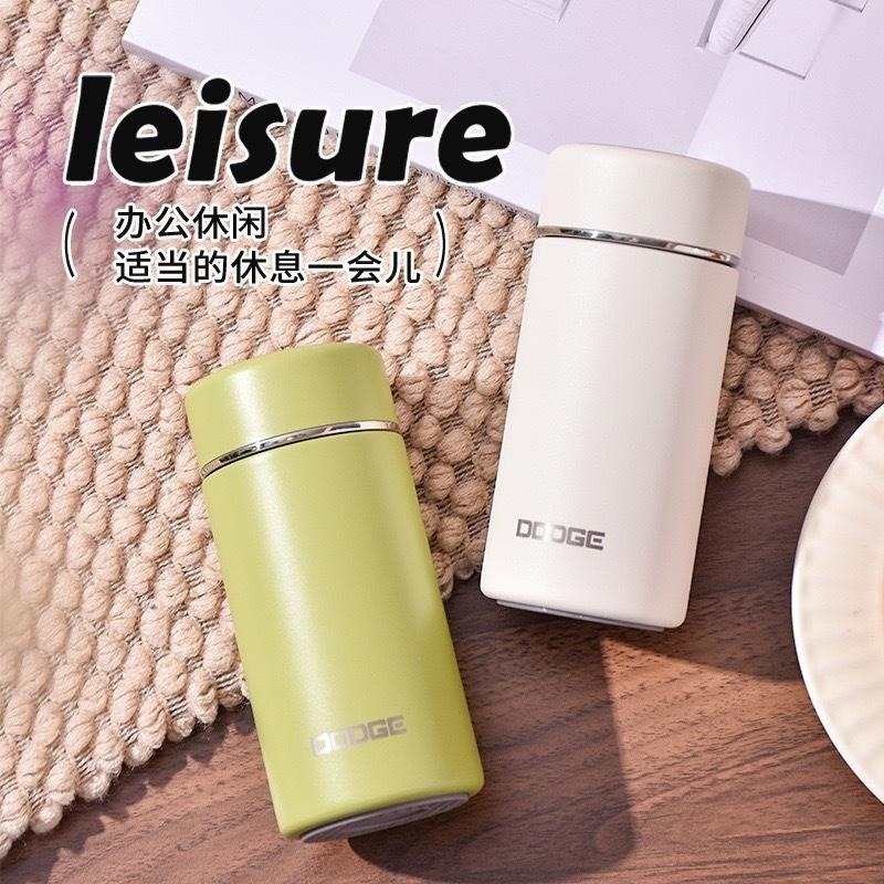 DODGE 道奇mini口袋保溫杯 230ml 316磨砂漆面不鏽鋼咖啡杯輕巧隨行杯口袋杯 環保防漏帶濾網車載咖啡杯-細節圖8