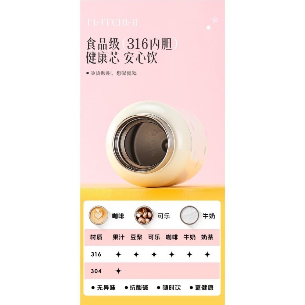 【限時購】 DODGE道奇小糖豆mini保溫杯 316不鏽鋼迷你口袋咖啡杯 230ml不鏽鋼輕巧隨行杯口袋杯 咖啡杯-細節圖9
