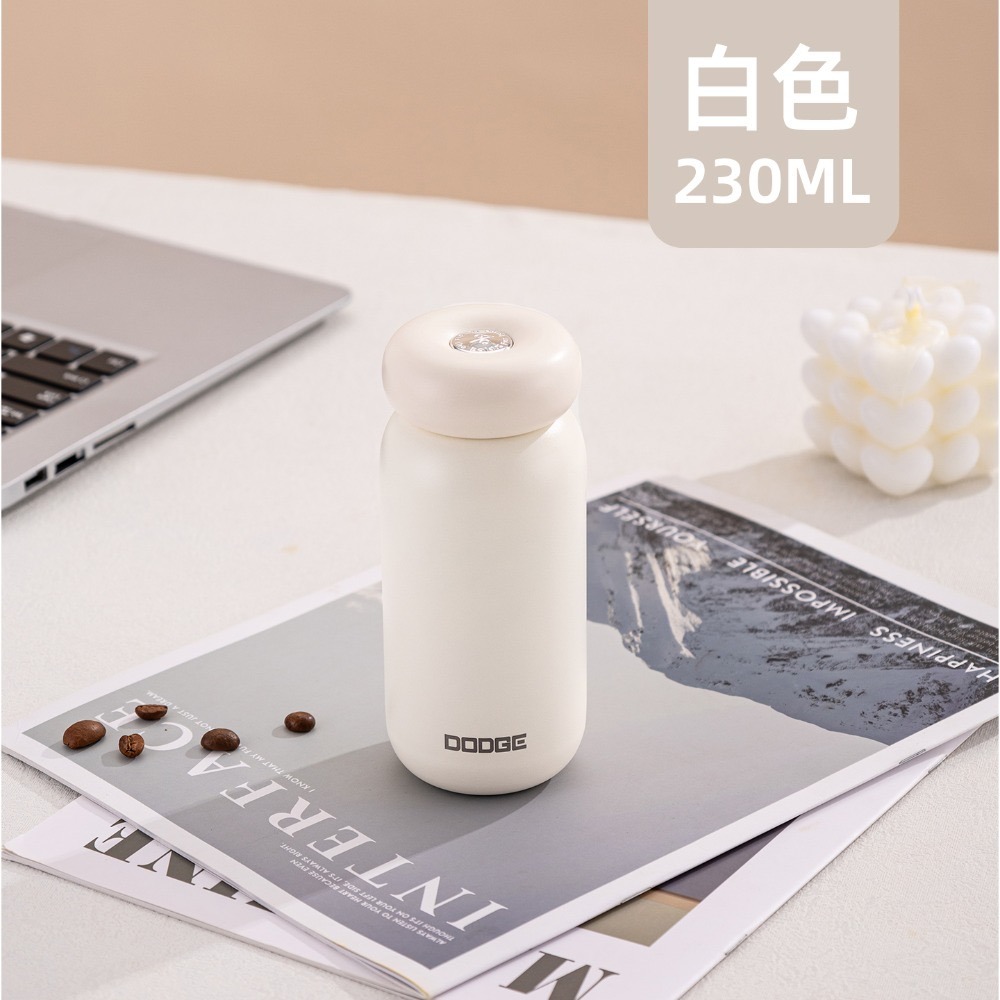 【限時購】 DODGE道奇小糖豆mini保溫杯 316不鏽鋼迷你口袋咖啡杯 230ml不鏽鋼輕巧隨行杯口袋杯 咖啡杯-規格圖11