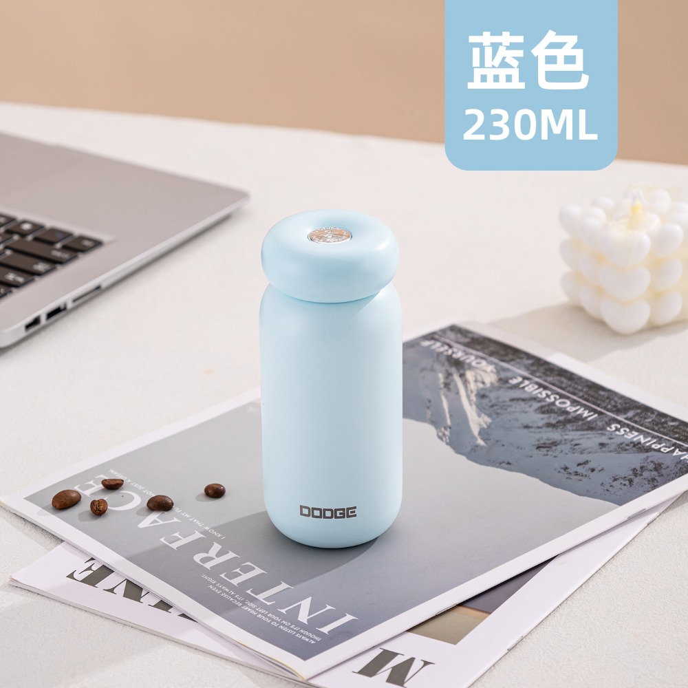 DODGE道奇小糖豆mini保溫杯 316不鏽鋼迷你口袋咖啡杯 230ml不鏽鋼輕巧隨行杯口袋杯 環保防漏車載咖啡杯-規格圖10