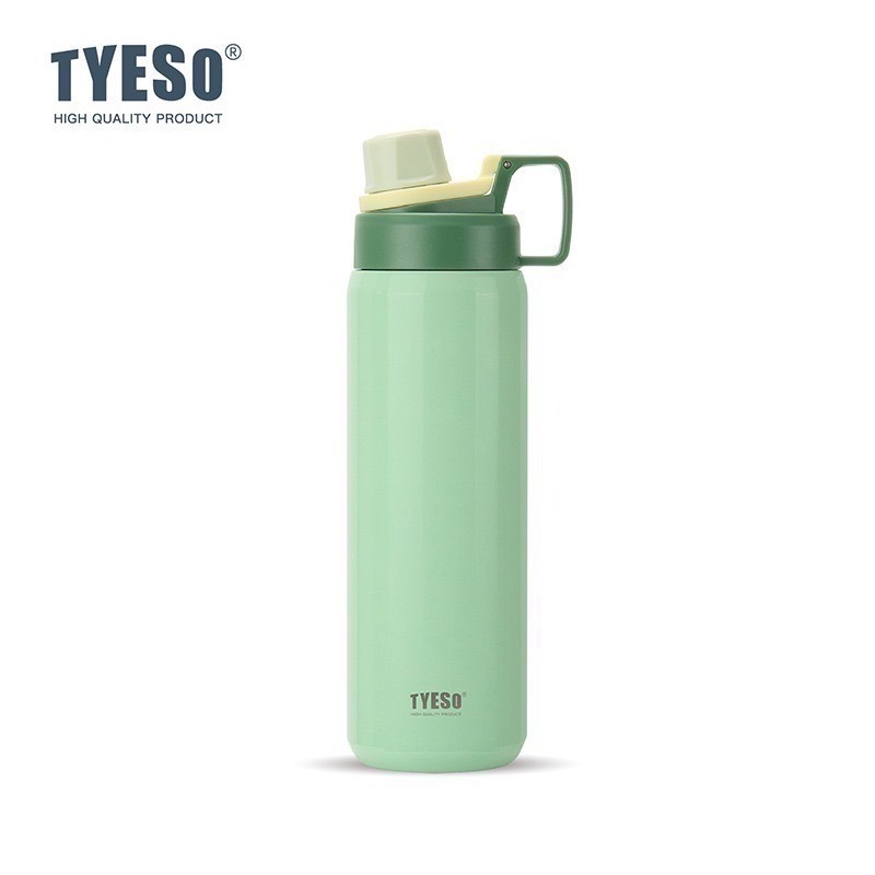 【限時購】免運TYESO保溫杯304不鏽鋼600ml/750ml/900ml大容量運動保溫附矽膠提手-規格圖10