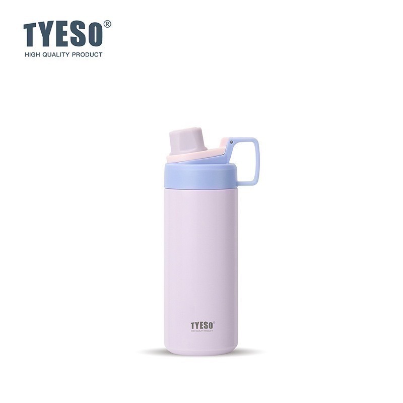 【限時購】免運TYESO保溫杯304不鏽鋼600ml/750ml/900ml大容量運動保溫附矽膠提手-規格圖10