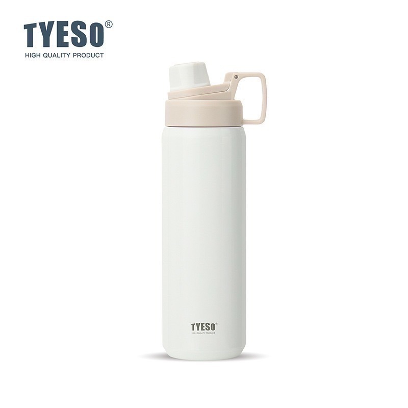 【限時購】免運TYESO保溫杯304不鏽鋼600ml/750ml/900ml大容量運動保溫附矽膠提手-規格圖10