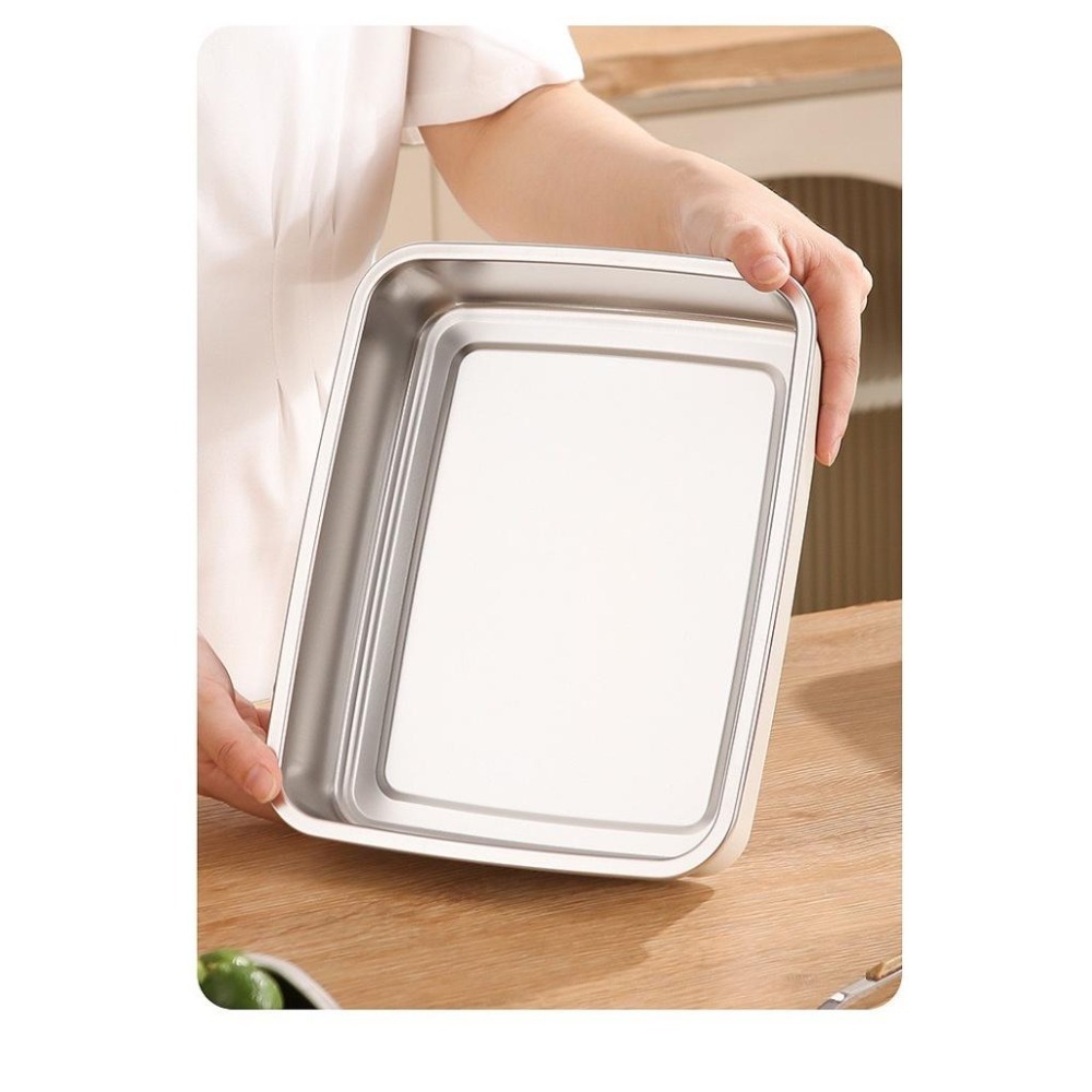 現貨304不鏽鋼鎖鮮方型保鮮盒 多功能食物儲物盒 卡扣密封蓋可微波不鏽鋼餐盒便當盒 烤漆工藝不鏽鋼保鮮儲存盒 食物保鮮盒-細節圖5