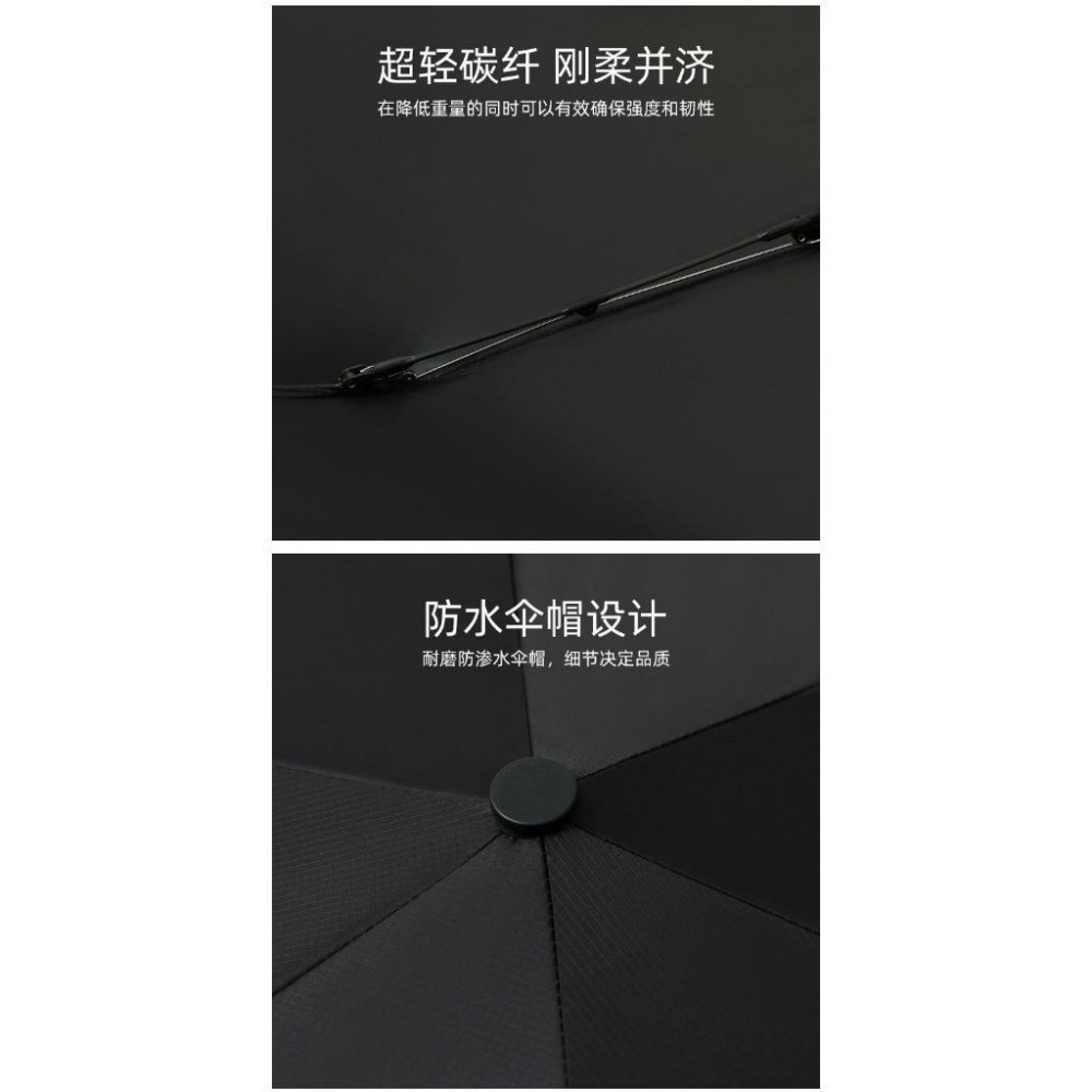 PARACHASE105克超輕鉛筆傘黑膠防紫外線 防曬太陽傘 日式簡約 小巧便攜晴雨傘 高顏值折叠便攜晴雨傘-細節圖7
