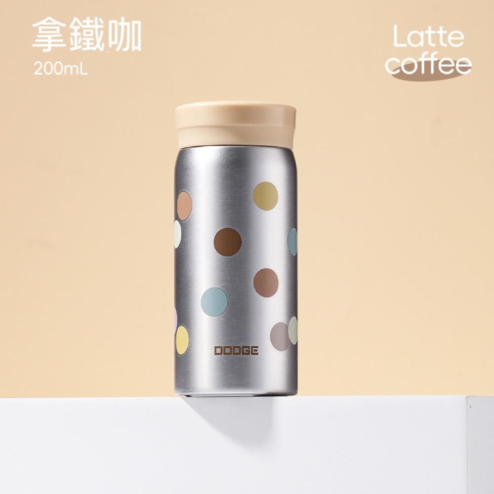 DODGE道奇小清新mini保溫杯 200ml/280ml 316不鏽鋼咖啡杯 輕輕巧隨行杯口袋杯 環保防漏車載咖啡杯-規格圖9