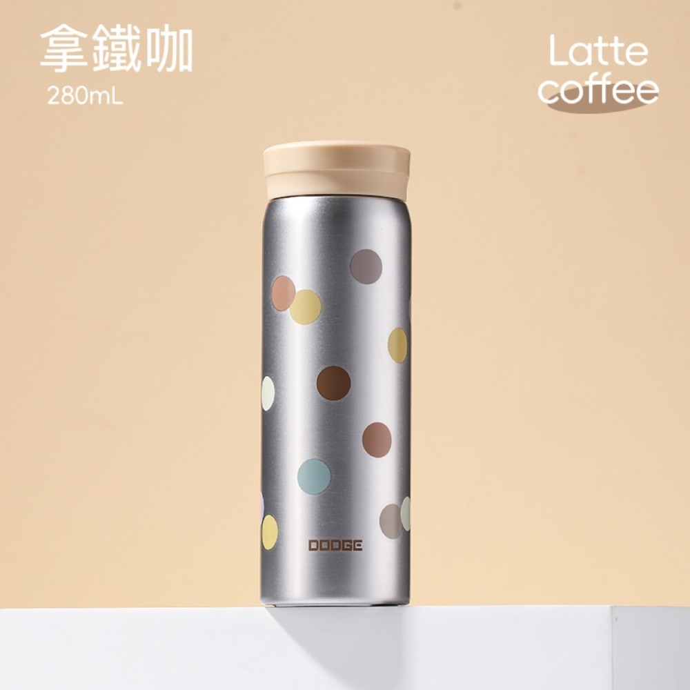 DODGE道奇小清新mini保溫杯 200ml/280ml 316不鏽鋼咖啡杯 輕輕巧隨行杯口袋杯 環保防漏車載咖啡杯-規格圖9