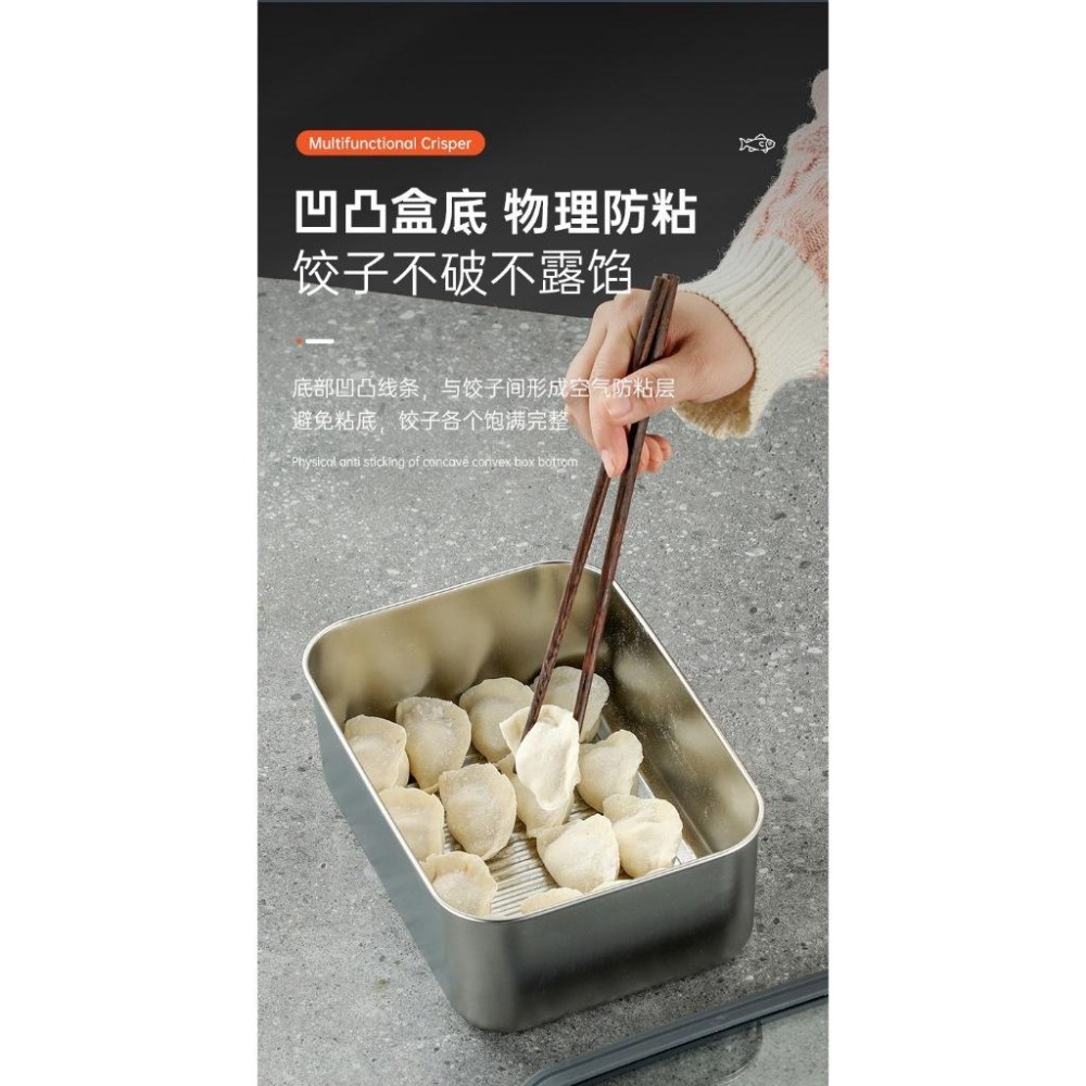 Capacity 304不鏽鋼保鮮盒 玻璃蓋微波便當盒 密封透明可視不鏽鋼餐盒 可加熱可速凍保鮮盒 可堆疊收納不鏽鋼保溫-細節圖5