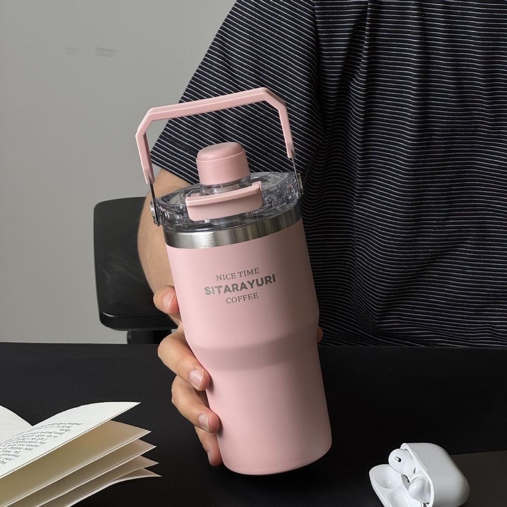 粉色 600ml(磁吸蓋三飲款)