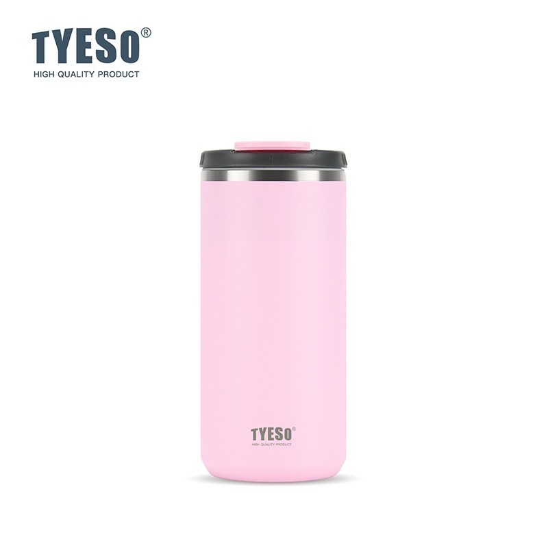 TYESO 泰碩保溫杯 咖啡杯600ml/750ml 304不鏽鋼輕巧隨行杯 環保防漏車載咖啡杯 翻蓋直身不鏽鋼保溫杯-規格圖9