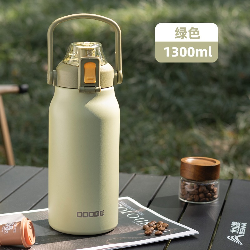 DODGE 道奇樂動跳蓋保溫杯1300ml/1700ml 316不鏽鋼戶外運動大容量保溫杯 防漏安全鎖手提便攜環保水壺-規格圖11