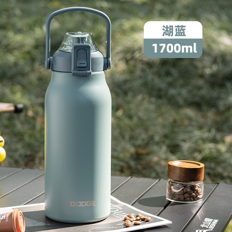 DODGE 道奇樂動跳蓋保溫杯1300ml/1700ml 316不鏽鋼戶外運動大容量保溫杯 防漏安全鎖手提便攜環保水壺-規格圖11
