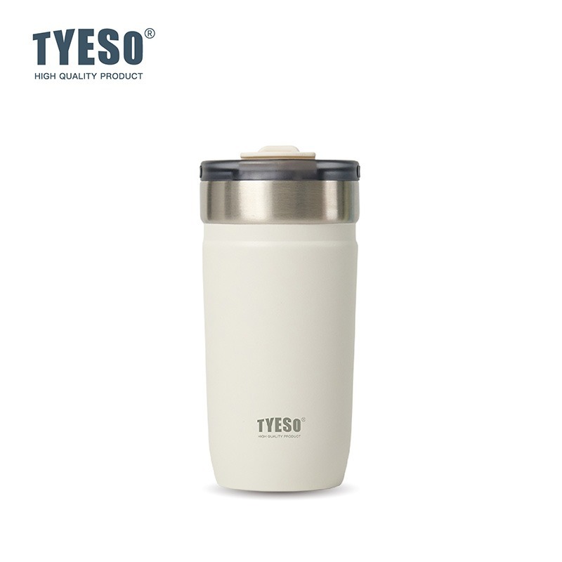 新款 TYESO 泰碩不鏽鋼保溫杯550ml/710ml 304不鏽鋼大容量保溫杯防漏旋轉杯蓋辦公便攜咖啡杯車載杯露營杯-規格圖8