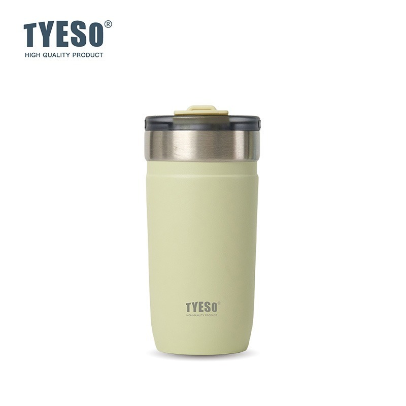 新款 TYESO 泰碩不鏽鋼保溫杯550ml/710ml 304不鏽鋼大容量保溫杯防漏旋轉杯蓋辦公便攜咖啡杯車載杯露營杯-規格圖8