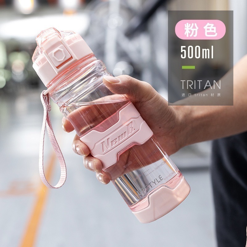 【限時購】UPSTYLE運動水壺透明系列 tritan進口材質 時尚運動水壺 大容量隨身瓶 直飲式水壺便攜水壺健身水壺-規格圖11
