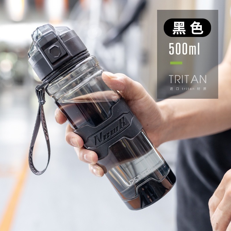 【限時購】UPSTYLE運動水壺透明系列 tritan進口材質 時尚運動水壺 大容量隨身瓶 直飲式水壺便攜水壺健身水壺-規格圖11