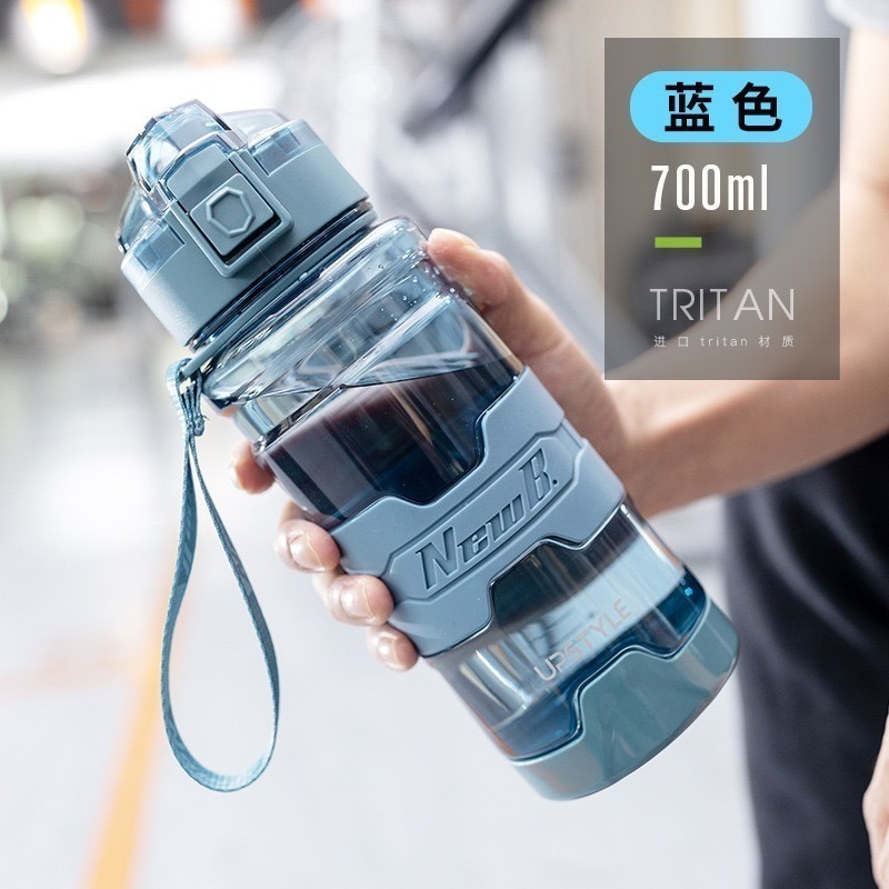【限時購】UPSTYLE運動水壺透明系列 tritan進口材質 時尚運動水壺 大容量隨身瓶 直飲式水壺便攜水壺健身水壺-規格圖11