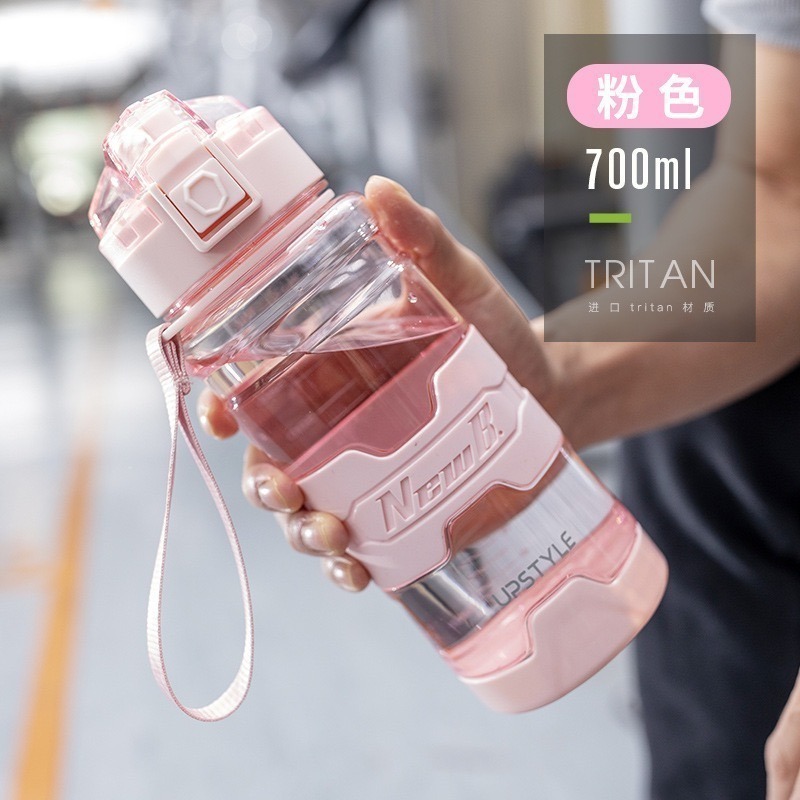 【限時購】UPSTYLE運動水壺透明系列 tritan進口材質 時尚運動水壺 大容量隨身瓶 直飲式水壺便攜水壺健身水壺-規格圖11