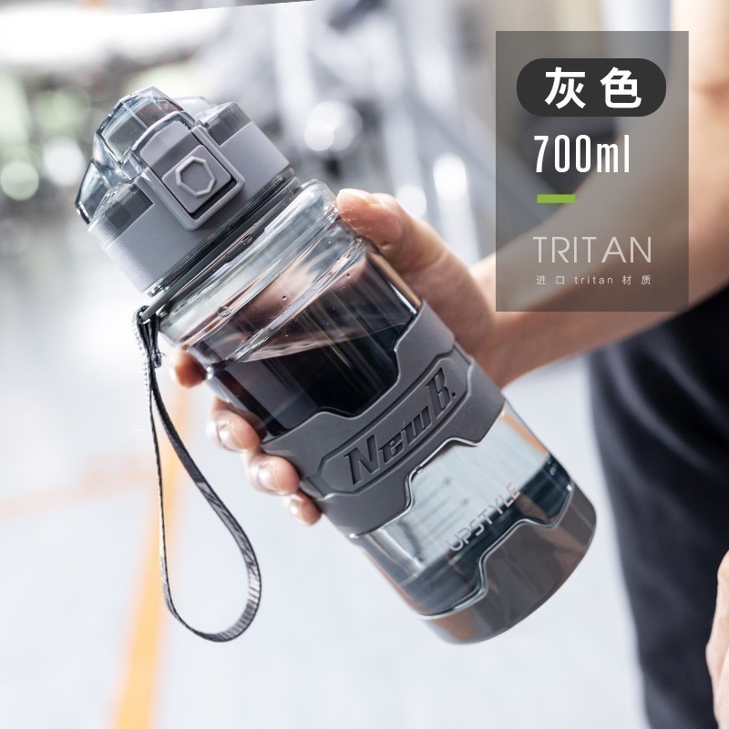 【限時購】UPSTYLE運動水壺透明系列 tritan進口材質 時尚運動水壺 大容量隨身瓶 直飲式水壺便攜水壺健身水壺-規格圖11