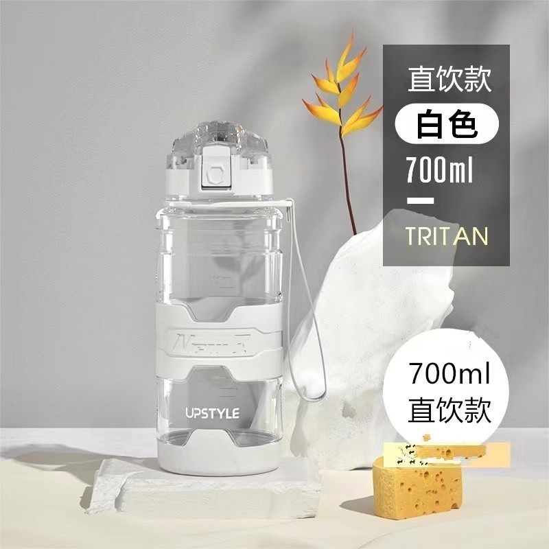 【限時購】UPSTYLE運動水壺透明系列 tritan進口材質 時尚運動水壺 大容量隨身瓶 直飲式水壺便攜水壺健身水壺-規格圖11