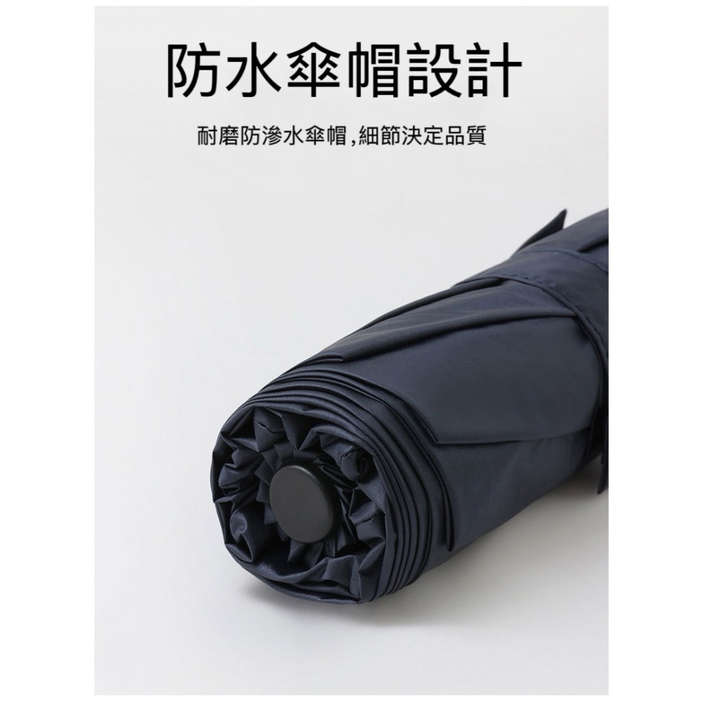 PARACHASE彩膠230克超輕自動傘 UPF50+防紫外線太陽傘 便攜晴雨兩用傘 超輕材質 全自動開關-細節圖10