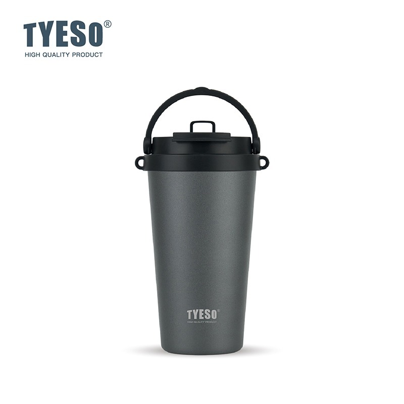 泰碩諾迪咖啡杯400ml/500ml/620ml 陶瓷涂層內膽隨行杯 雙飲式可折叠提手不鏽鋼杯 伸縮彈跳吸管保溫杯-規格圖8