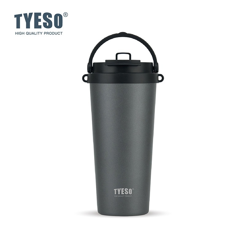泰碩諾迪咖啡杯400ml/500ml/620ml 陶瓷涂層內膽隨行杯 雙飲式可折叠提手不鏽鋼杯 伸縮彈跳吸管保溫杯-規格圖8