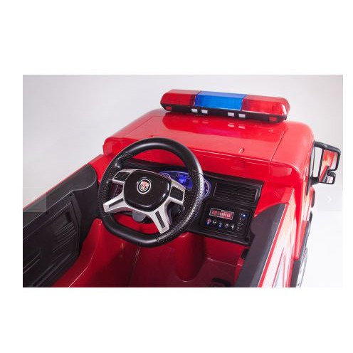 2.4G遙控/自駕消防車 SX1818 單人雙驅消防電動車兒童電動消防車大型遙控車遙控消防車消防童車 附水槍帽子滅火器-細節圖4