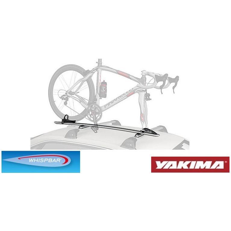 WHISPBAR前插固定型腳踏車架WB200車頂快拆式自行車架YAKIMA低風阻鋁合金快拆攜車架車頂腳踏車架車頂自行車架-細節圖2