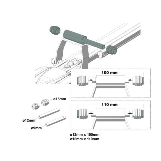BNB RACK熊牌車掛載具VANGUARD PRO前叉固定式車頂攜車架(BC-217)車頂腳踏車架車頂架車頂單車架自行-細節圖2