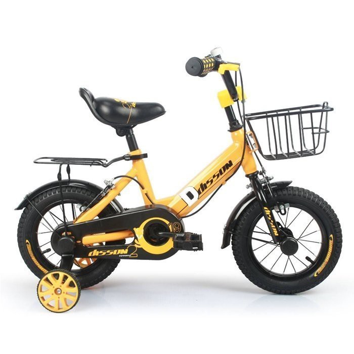 親親CHING-CHING12＂12吋 小淑女小蜜蜂兒童腳踏車 童車兒童自行車滑步車划步車淑女車輔助輪橡膠胎充氣胎打氣胎-細節圖3